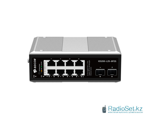 Коммутатор BDCOM IES200-L25-8P2S